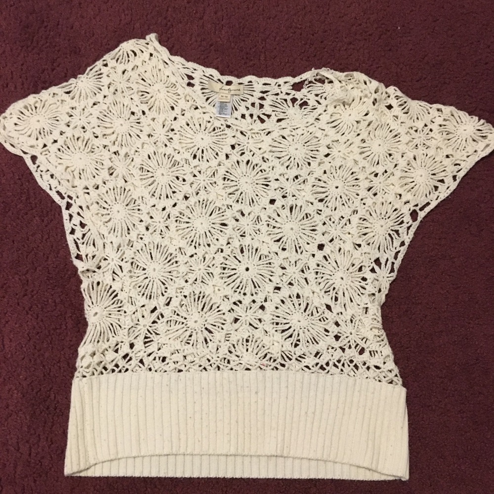 Cute see through sweater